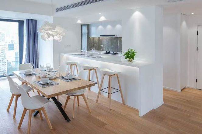 Large 3BR with floor Heating in Xujiahui .Triple Balcony /Whole House Smart System/Grand Gateway 66