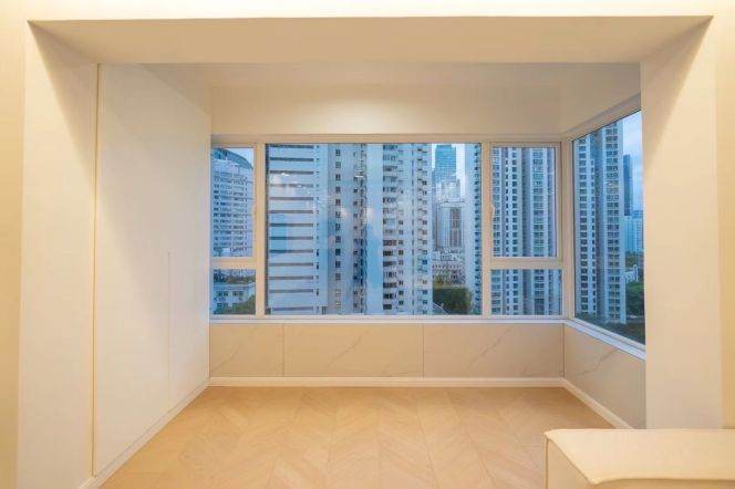 Changping Rd metro/2br1bt/central AC/floor heat/free club/tennis court/pool