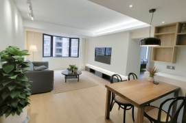  2BR with floor Heating in Xinhe Tower.Dual Metro Access /Whole-House Smart System / Open Kitchen 