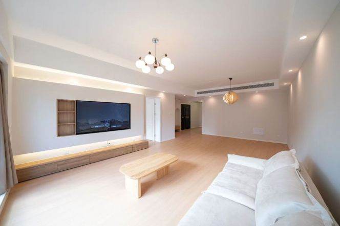 Riverside View Apartment with floor Heating in Lujiazui,/Keyless Entry/Whole-House Smart System 