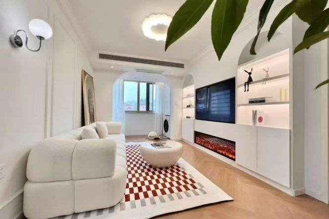 Modern one bedroom elevator Apt Central AC+oven@Zhongshan Park