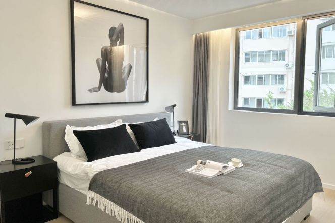 Bright 1Br w. Heating Hengshan Rd Station