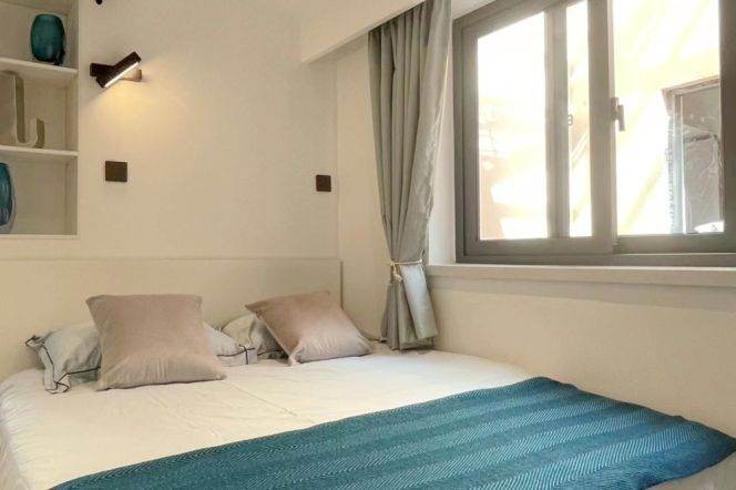 Modern&Cozy Elevator 1Bdr 1Bath Apt+Large Closets+Jing An Temple 