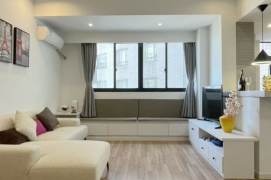 Great Building+Spacious&Bright&Modern 1Bdr 1Bath Apt+L2/11 Jiang Su Rd+Large Closets+Nice View