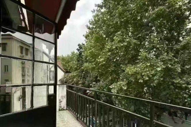 Beautiful green view 2brs with terrace near Hengshan Road