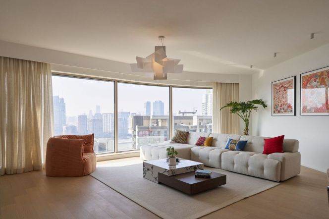 Shimao Riviera Garden Spacious and bright 4Br/3bt@Lujiazui 280sqm ceiling to floor windows