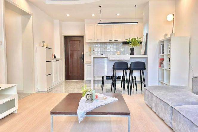 Nice 2bedrooms Apt +Floor Heating+central AC+oven@Changping Rd