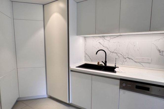 modern 3brs floor heating open balcony in top 5 compound downtown 