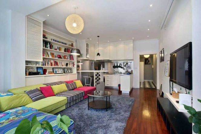 Jing'an Temple Station 1Br with Yard Line2/7/14