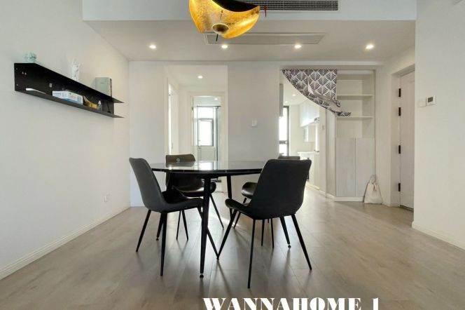 Large Open Balcony+Spacious&Modern 3Bdrs 2Baths+L13 Wu Ning Rd+Great Compound+Awesome View