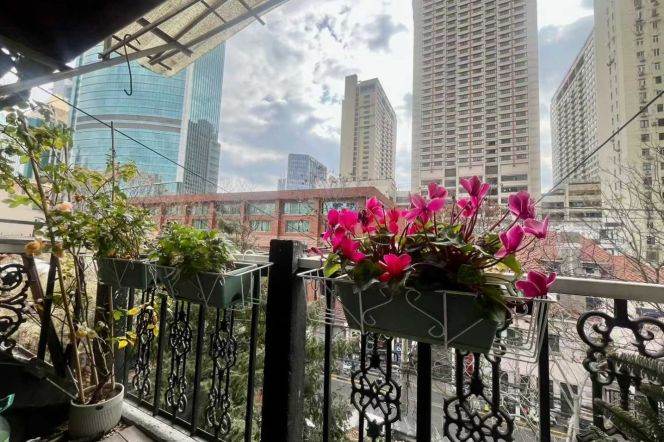 West Nanjing Rd Station 1Br with Open Balcony Line2/12/13