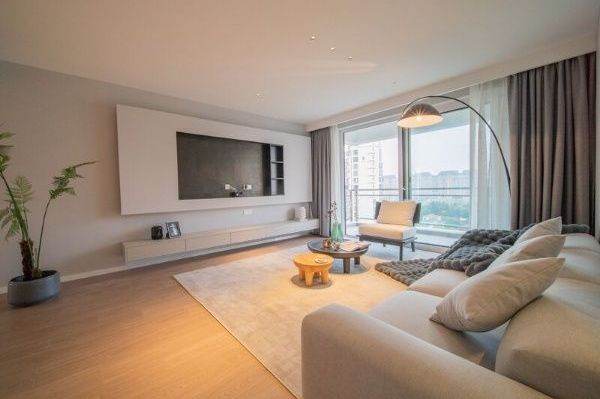 modern 3brs floor heating open balcony nice view in Gubei