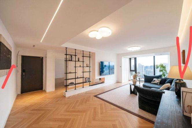 modern big 3brs floor heating brand new furniture nice view near line 3,4 