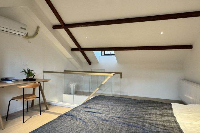 Jing'an Temple & South Shanxi rd Metro L2&7&12 | 1Br LOFT + Wall heating