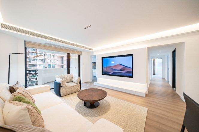 modern 2brs plus 1 bedroom floor heating open balcony in Gubei 19.8K