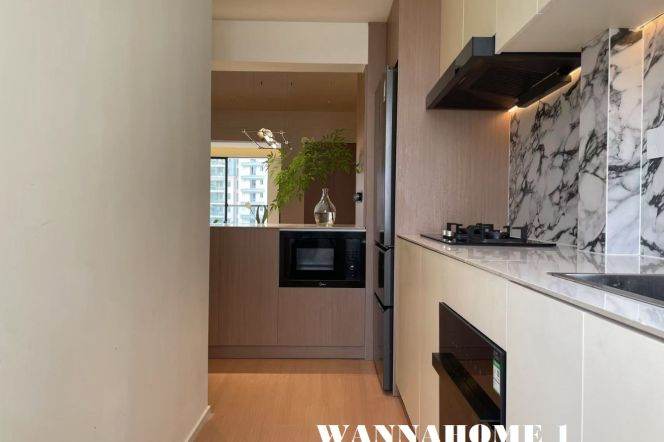 Open Balcony+Spacious&Modern 2Bdrs 1Bath Apt+L13 Wu Ning Rd+Great Compound+Awesome View
