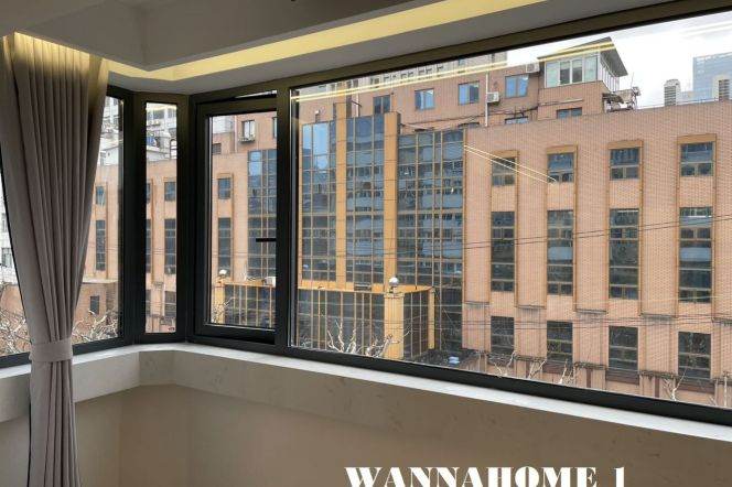 Modern&New&Spacious Elevator 2Bdrs 2Baths Apt+Jing An Temple+Large Closet