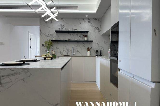 Spacious&Modern&Bright 3Bdrs 2Baths Apt+Large Balcony+L2/3/4 Zhong Shan Park+Nice View