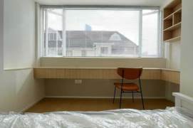 Renovated Bright 1Bed with Oven@Jing’an Temple