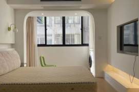 Spacious&Modern&Bright 1Bdr 1Bath Apt+Elevator+L14 Wu Ding Rd+Cloakroom+Nice View  