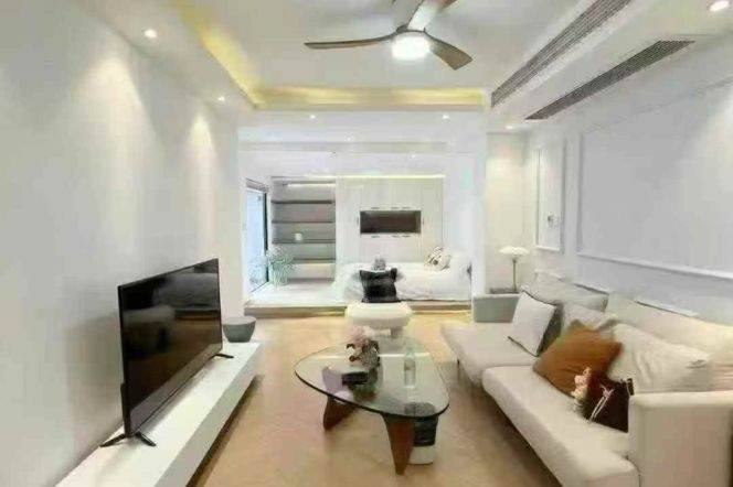 Private Garden 1Bed Separate Living Room@Jiangsu Road