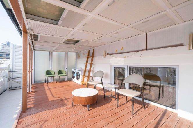 Elevator 3BR-Large terrace-10-minute walk to Line 7/9-Zhaojiabang Road