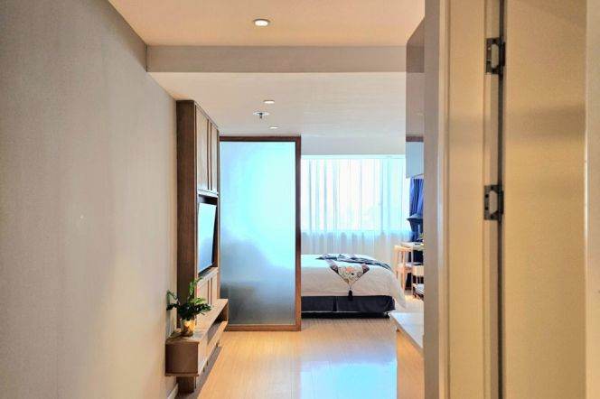 1br studio service apt near Jiangsu Rd Station(Line 2/11)