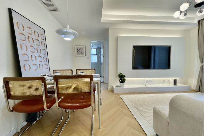 Modren 2brs with floor heating belong to west nan jing road CBD