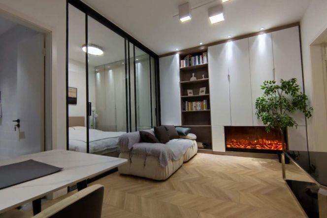 One bedroom loft apt nr L7 Langao Rd,free for gym & Internet for long&short rent