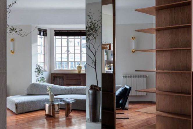 Old apartment 2br/2bt with elevator nr West nanjing 120sqm quality design