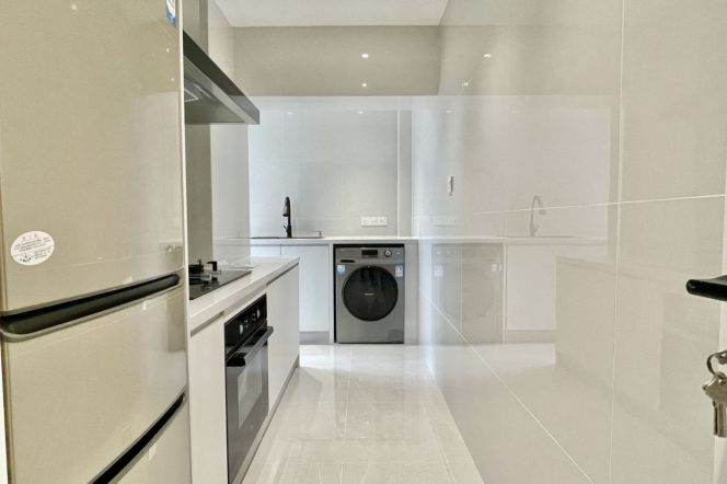 Modren 2brs with floor heating belong to west nan jing road CBD