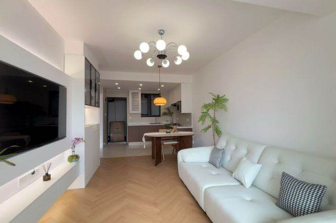 Elevator Newly Renovated Spacious 1Br/2Lr/1Bt@L2/3/4 Zhongshan Park Metro Station 