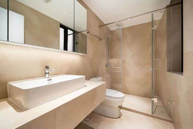 modern big 4brs floor heating open kitchen modern furniture near Xujiahui 25K