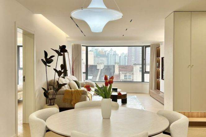 Bright&Spacious&New 3Bdrs 2Baths Apt+Great Compound+Su Zhou Creek+L7/13 Chang Shou Rd