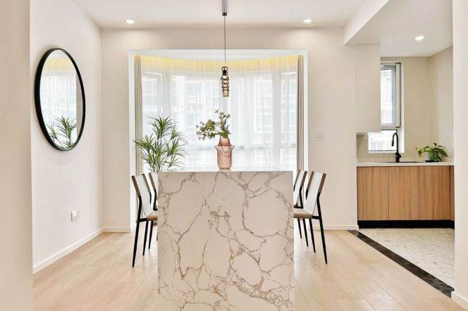 Exquisite 3br apt with CA,floor heating,built-in Oven,Dishes Washer,Golden Street Gubei