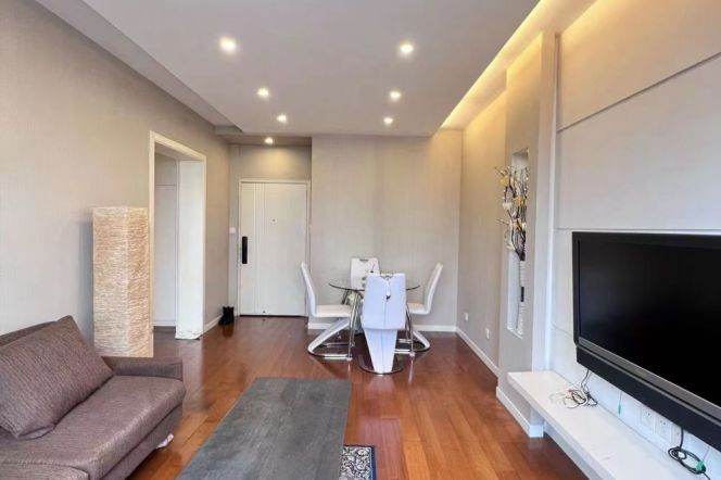 Great Compound+Spacious&Modern&Bright 1Bdr 1Bath Apt+Jing An Temple+Awesome View