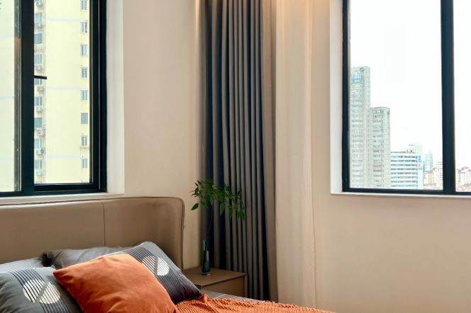 wuding rd&jiangsu rd/spacious 1br 2lr/with elevator/floor heat@L14/11/2