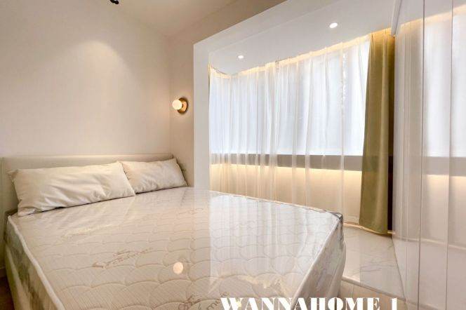 Modern&Spacious&Bright 1Bdr 1Bath Apt/Zhong Shan Park/Large Closet/Elevator