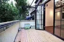 Jing'an temple Huashan/Urumqi road wall heating 1br apt with terrace; L2/7