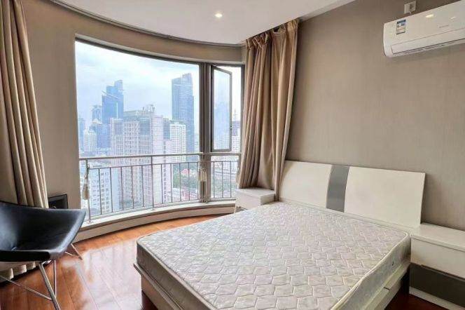 Great Compound+Spacious&Modern&Bright 1Bdr 1Bath Apt+Jing An Temple+Awesome View