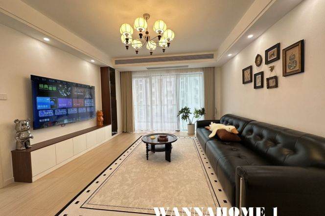 Large Open Balcony+Modern&Spacious&Bright 2Bdrs 2Baths Apt+Nice Compound+L7/13 Chang Shou Rd