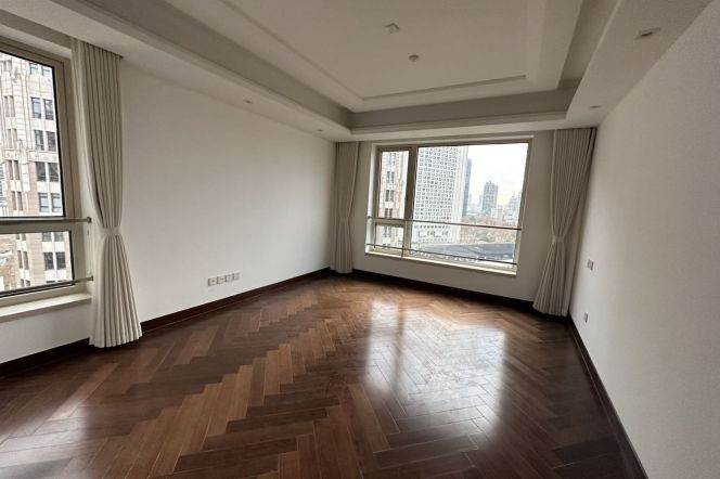 L2-12-13 Nanjing West Road subway station, luxury residence, floor-to-ceiling windows