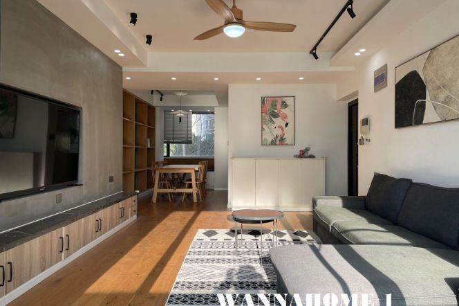 Modern&Really Bright&Spacious 3Bdrs 2Baths Apt+Xu Jia Hui CBD+Top Compound