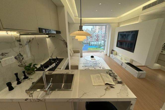residential property-1bed elevator- floor heating-oven - bright @ line 7/13 changshou 