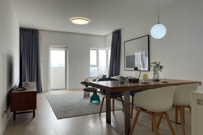 2Bdrs 2Baths/Modern&Bright/L10 Shanghai Library/Greenery View/Open Balcony/elevator