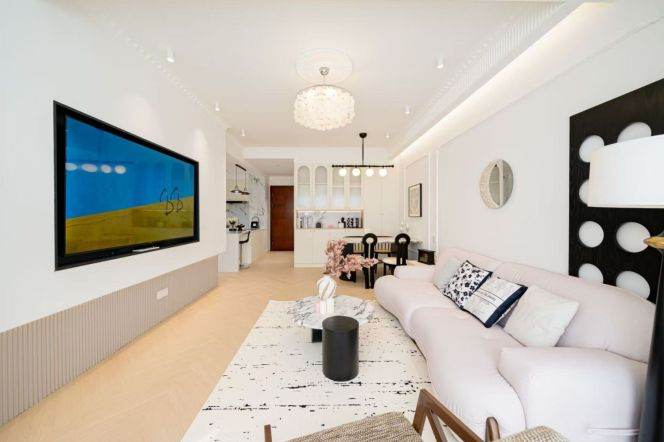  2Beds with Floor Heating in Lianyang International Community. Raffles City Riviera 