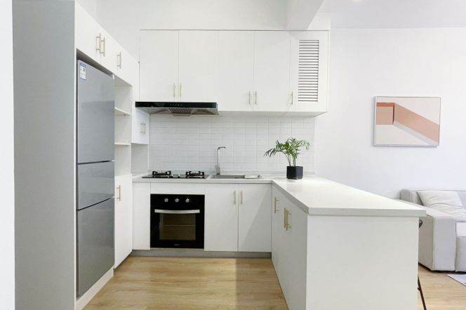 Elevator Modern&Spacious 2Br/2Lr/2Bt@L2/11 Jiangsu Rd Station 