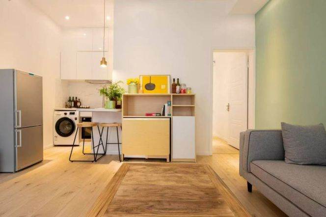 Furnished 1br w Yard-West Nanjing/Jing'an Temple