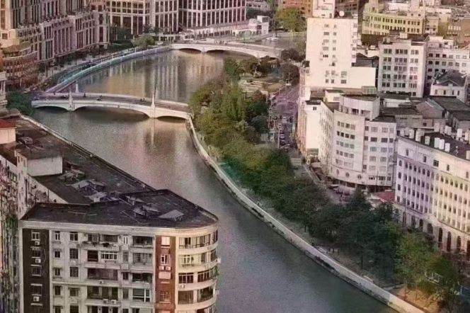 huge unique 1 bedroom nice terrace beside Su zhou river open kitchen 24.5K