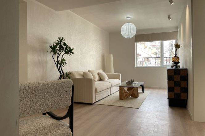 2Bdrs 1Bath Apt/Modern&Bright /Line 10 Shanghai Library/open balcony/stairs